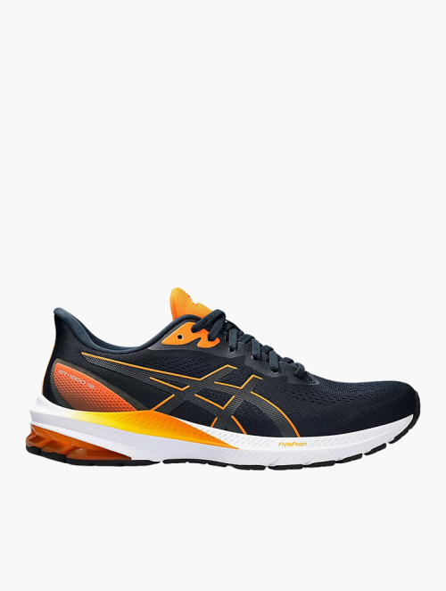 MyRunway | Shop Asics Navy & Orange Gt-1000 12 Running Shoes for